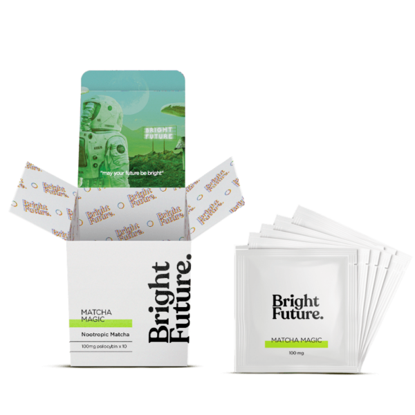 Bright Future – Nootropic Matcha Tea – Matcha Magic – 100mg | Buy Weed Packs Canada