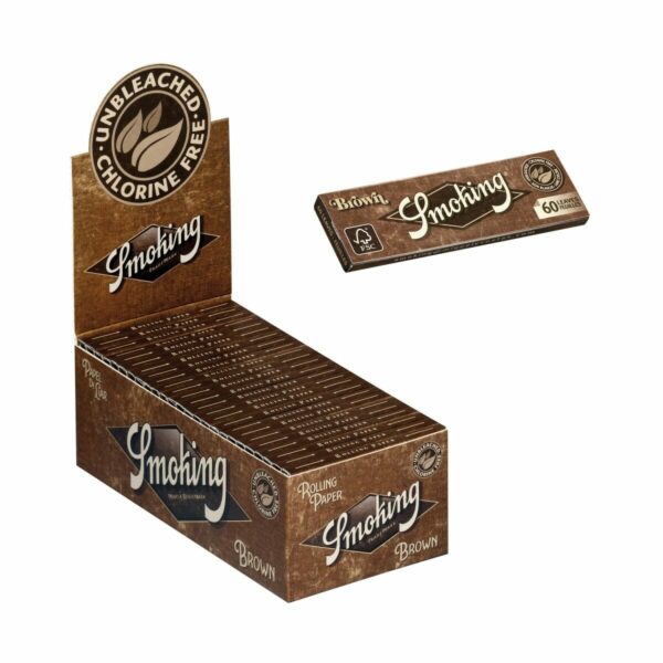 Smoking – Brown Rolling Paper – Single Wide Unbleached | Buy Weed Packs Canada