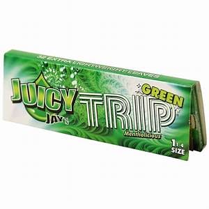 Juicy Jay’s – Hemp Papers (1.25 inch) – Green Trip | Buy Weed Packs Canada